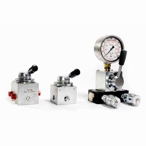 Vanne manuelle - VM-VE  - FPT Fluid Power Technology - pour huile / pour pompe / 3 voies