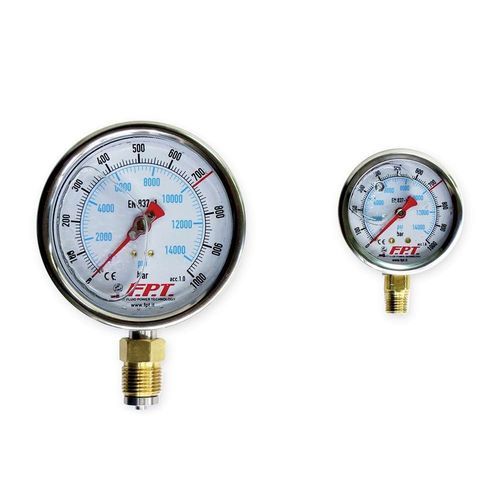 Manomètre à cadran - MD series - FPT Fluid Power Technology - fileté / G 1/2 / NPT 1/4