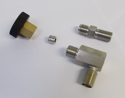 Raccord hydraulique - OP236-908 - AREMECA - pneumatique / fileté / coudé