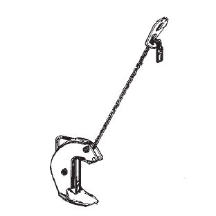 Pince de levage horizontale - PLR - SAPEM - pour applications lourdes