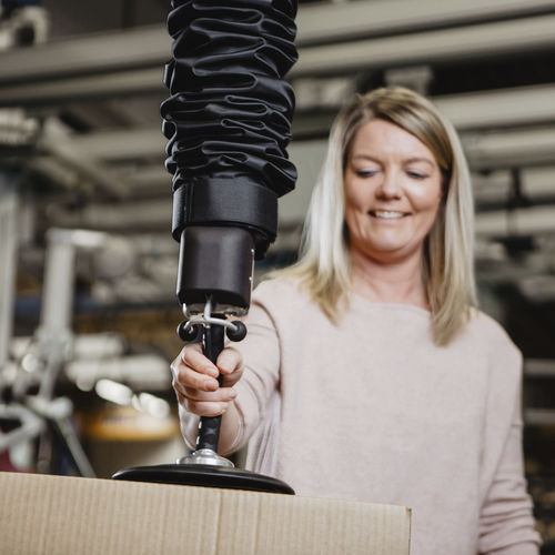 Tube de levage pour carton - Easyhand Pro™ series - Movomech - pour fûts / pour batterie / pour bidons