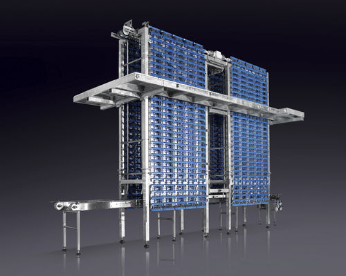 Congélateur vertical - MVS - Mecatherm S.A. - de process / dynamique / à dégivrage automatique