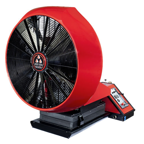 Ventilateur sur pied - EASY 4000 ON SKID - LEADER - mobile / hélicoïde / de refroidissement