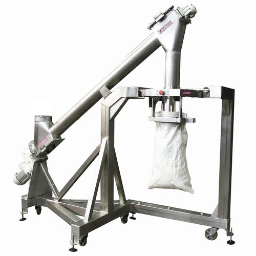 Remplisseuse semi-automatique - GIMAT SRL - sacs ouverts / mobile
