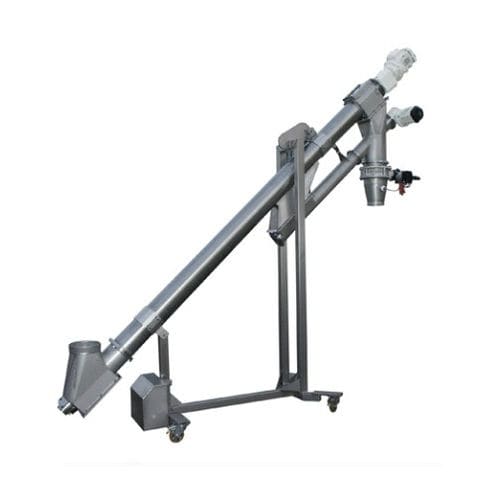 Convoyeur à vis - TC 168 - GIMAT SRL - incliné / de chargement / mobile