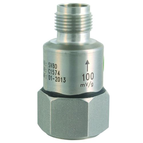 Accéléromètre 1 axe - SV 80  - SVANTEK Sp. z o.o. - à cisaillement / durci / industriel