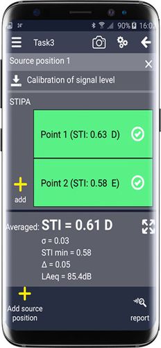 Logiciel de mesure - STIPA - SVANTEK Sp. z o.o. - d'évaluation / audio