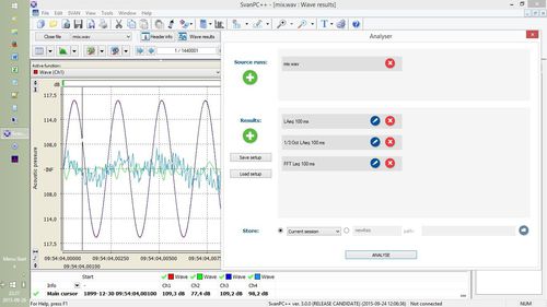 Logiciel d'analyse - SvanPC++ Wave - SVANTEK Sp. z o.o. - de calcul