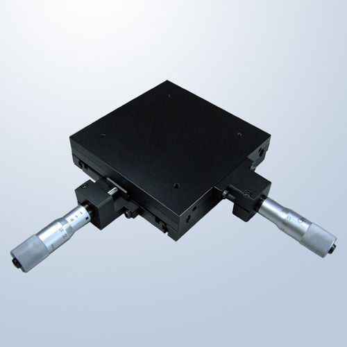 Platine de positionnement XY - 100-MS50-AN - OPTO - manuelle / 2 axes / à micromètres