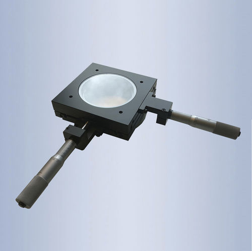 Platine de positionnement XY - 100-MS50-GAN - OPTO - manuelle / 2 axes / à micromètres