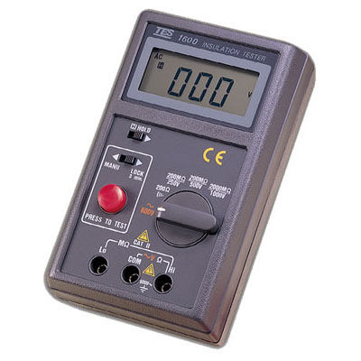 Testeur d'isolement - TES-1600 - TES Electrical Electronic Corp. - de tension / de continuité / de résistance d'isolement