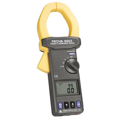 Pince multimètre numérique - PROVA-6605 - TES Electrical Electronic Corp. - portable / 600 V / CAT III