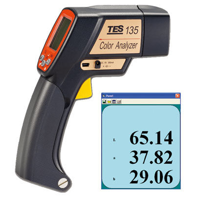 Colorimètre portable - TES-135A - TES Electrical Electronic Corp. - pour l'analyse de la couleur