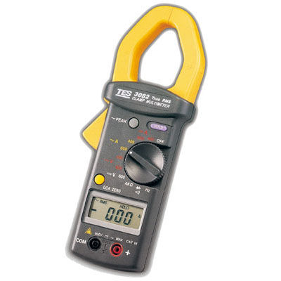 Pince multimètre True RMS - TES-3082 - TES Electrical Electronic Corp. - numérique / portable / 600 V