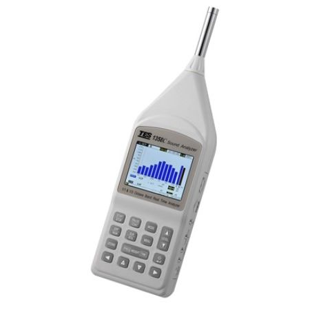 Sonomètre analyseur - TES-1358C - TES Electrical Electronic Corp. - classe 2 / USB / en temps réel