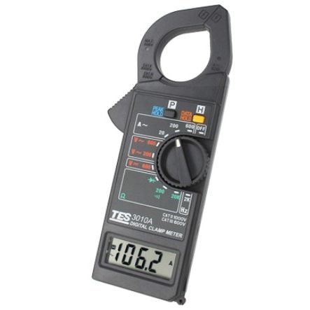 Pince multimètre numérique - TES-3010A - TES Electrical Electronic Corp. - portable / 1000 V / 600 A