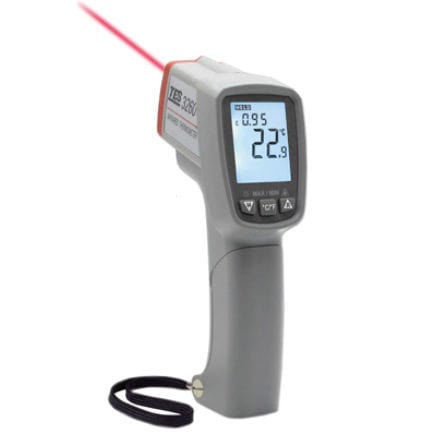Thermomètre à infrarouge - TES-3260 - TES Electrical Electronic Corp. - avec afficheur LCD / °C / °F