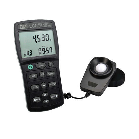 Luxmètre numérique - TES-1339R - TES Electrical Electronic Corp. - avec enregistreur de données / à grande vitesse