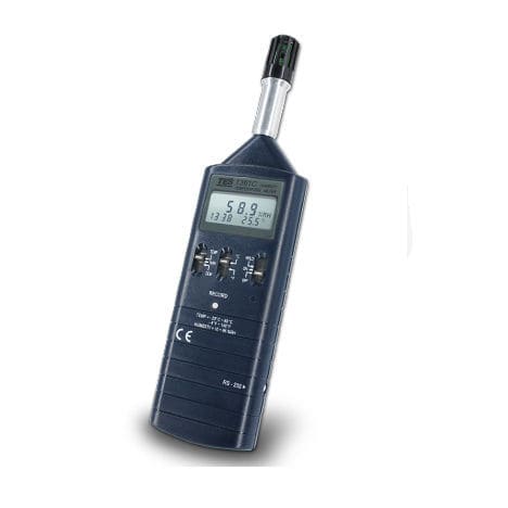 Thermo-hygromètre avec afficheur LCD - TES-1361C - TES Electrical Electronic Corp. - portatif / compact / température