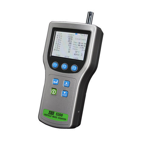 Compteur de particules d'air - TES-5200 - TES Electrical Electronic Corp. - numérique / optique / USB