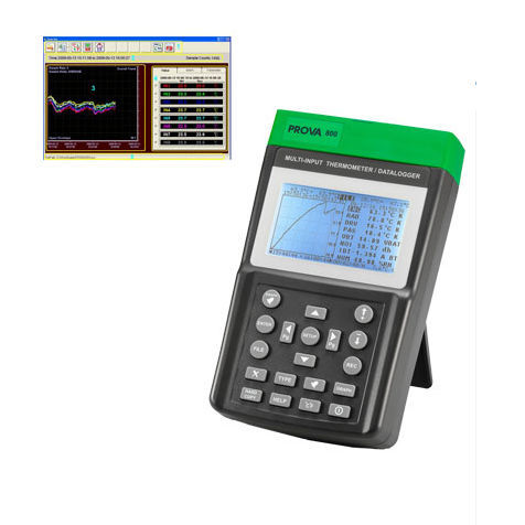Thermomètre à thermocouple - PROVA 800 - TES Electrical Electronic Corp. - avec afficheur LCD / à sortie analogique / RS-232
