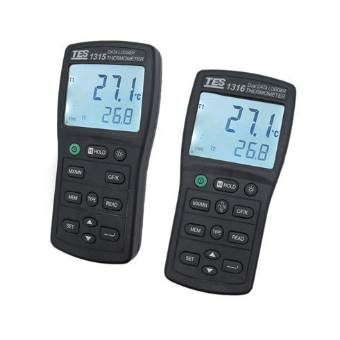 Thermomètre à thermocouple - TES-131 series - TES Electrical Electronic Corp. - avec afficheur LCD / °C / °F