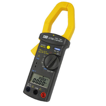 Pince multimètre numérique - TES-3079M - TES Electrical Electronic Corp. - portable / 600 V / 1000 A
