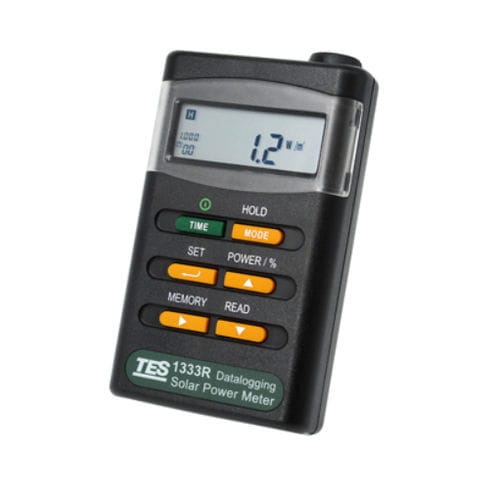 Appareil de mesure de puissance numérique - TES-133 series - TES Electrical Electronic Corp. - portable / pour applications photovoltaïques