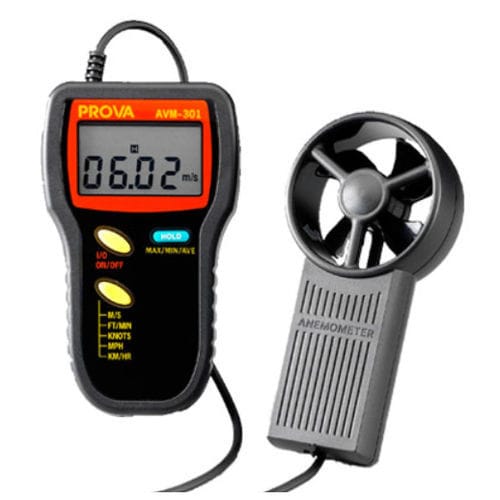 Anémomètre à hélice - AVM-30 series - TES Electrical Electronic Corp. - numérique / portable / USB