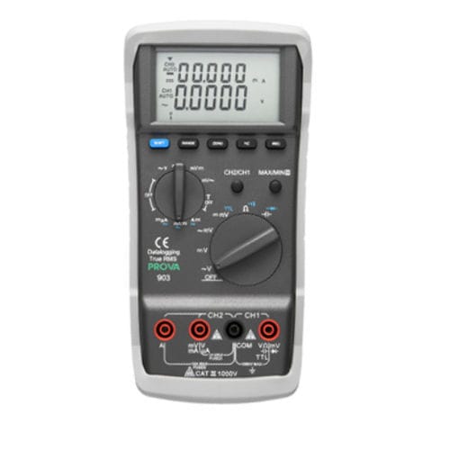 Multimètre numérique - PROVA-90 series - TES Electrical Electronic Corp. - portable / 1000 V / 10 A