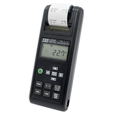 Thermomètre à thermocouple - TES-1304A - TES Electrical Electronic Corp. - numérique / portable / à double canal
