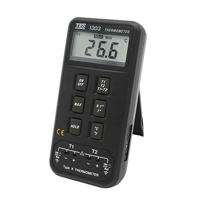 Thermomètre à thermocouple - TES-130 series - TES Electrical Electronic Corp. - numérique / °C / °F