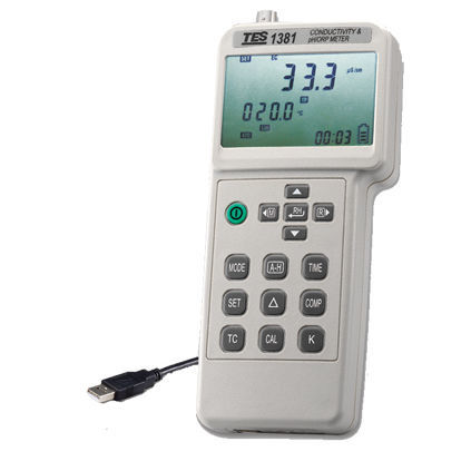 Appareil de mesure température - TES-1381K - TES Electrical Electronic Corp. - TDS / de salinité / de concentration