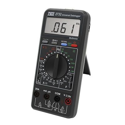 Multimètre numérique - TES-2732 - TES Electrical Electronic Corp. - portable / 1000 V / 20 A