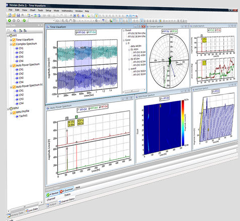 Logiciel d'analyse de vibration - Novian™ - Benstone Instruments, Inc. - de simulation acoustique / temps réel