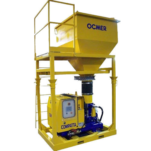 Machine à projeter pneumatique - OCM-030 COMPATTA SILO - Ocmer co s.r.l.
