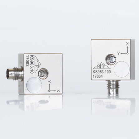 Accéléromètre triaxial - KS963B10 - Metra Mess- und Frequenztechnik in Radebeul e.K. - IEPE / à cisaillement / ICP