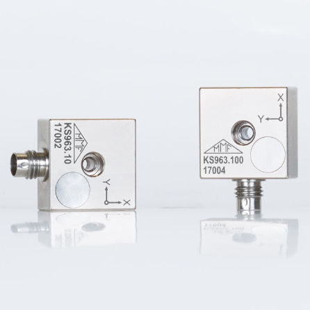 Accéléromètre triaxial - KS963B100 - Metra Mess- und Frequenztechnik in Radebeul e.K. - IEPE / à cisaillement / ICP