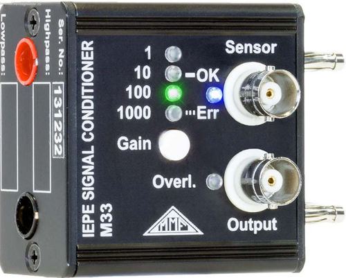 Module de traitement de signal pour mesure de vibrations - M33 - Metra Mess- und Frequenztechnik in Radebeul e.K. - sur rail DIN