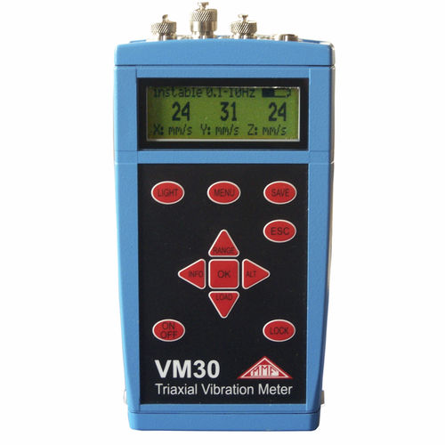 Vibromètre de surveillance de machine - VDI 3834-1 - Metra Mess- und Frequenztechnik in Radebeul e.K. - triaxial