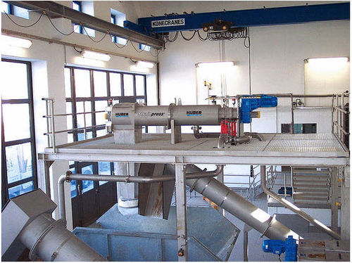 Crible de séparation pour traitement de boues - STRAINPRESS® - Huber Technology