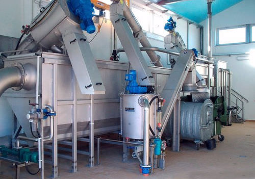 Installation de lavage de sable - RoSF4 T - Huber Technology