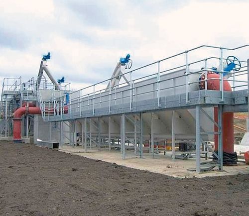 Chambre de dessablage longitudinale - ROTAMAT® Ro6 - Huber Technology