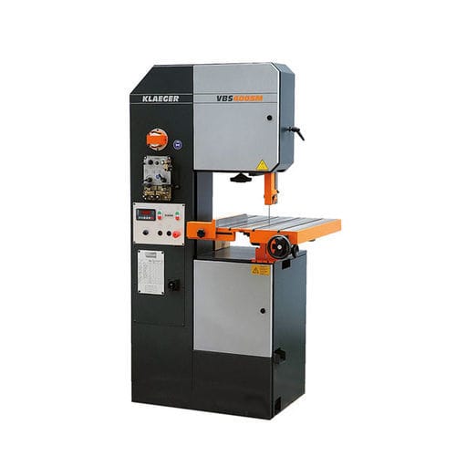 Scie à ruban - VBS 400 EM - Hermann Klaeger GmbH - verticale / pour acier / à table mobile