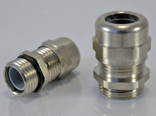Presse-étoupe en laiton nickelé - NSTP-M series - Moltec International - IP68 / droit