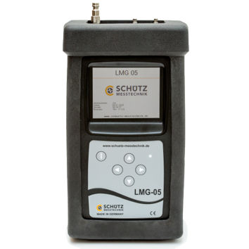 Détecteur de fuites de gaz - LMG 05 - Schütz GmbH Messtechnik - portable / avec écran intégré / pour l'industrie