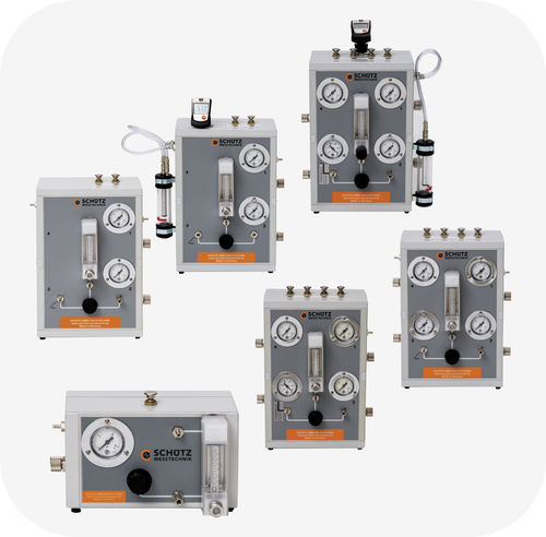 Station de test de concentricité - PS series - Schütz GmbH Messtechnik - de débit / automatique / pour détecteur de gaz