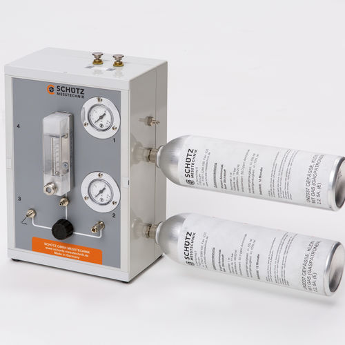 Station de test de sensibilité du débit - PS 203 - Schütz GmbH Messtechnik - semi-automatique / pour détecteur de gaz