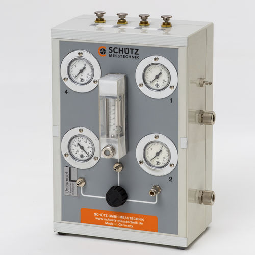 Station de test de sensibilité du débit - PS 403 - Schütz GmbH Messtechnik - semi-automatique / pour détecteur de gaz