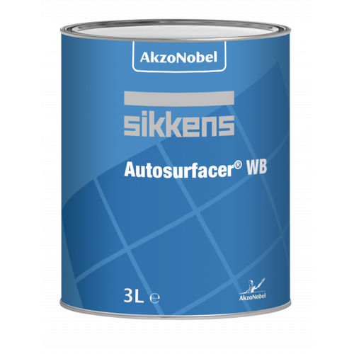 Mastic en polyester - Autosurfacer WB - SIKKENS - pour poncage à l'eau / pour tôle d'aluminium